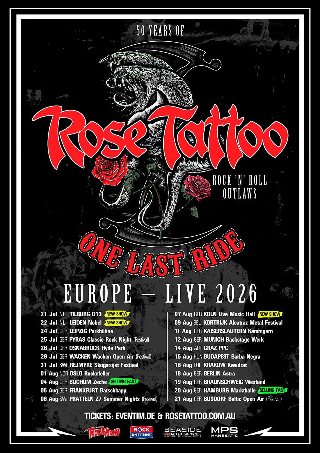 ROSE TATTOO Teaserbild