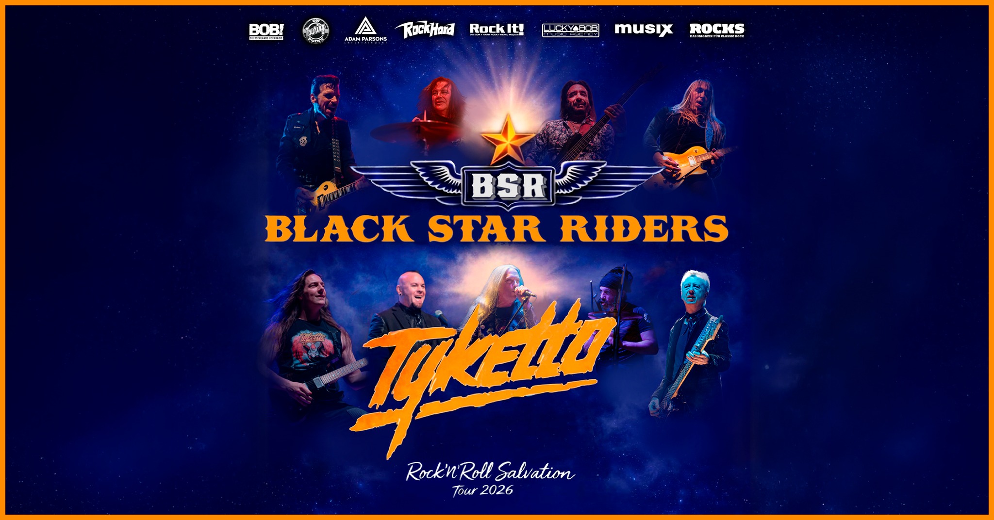 Black Star Riders & Tyketto Teaserbild
