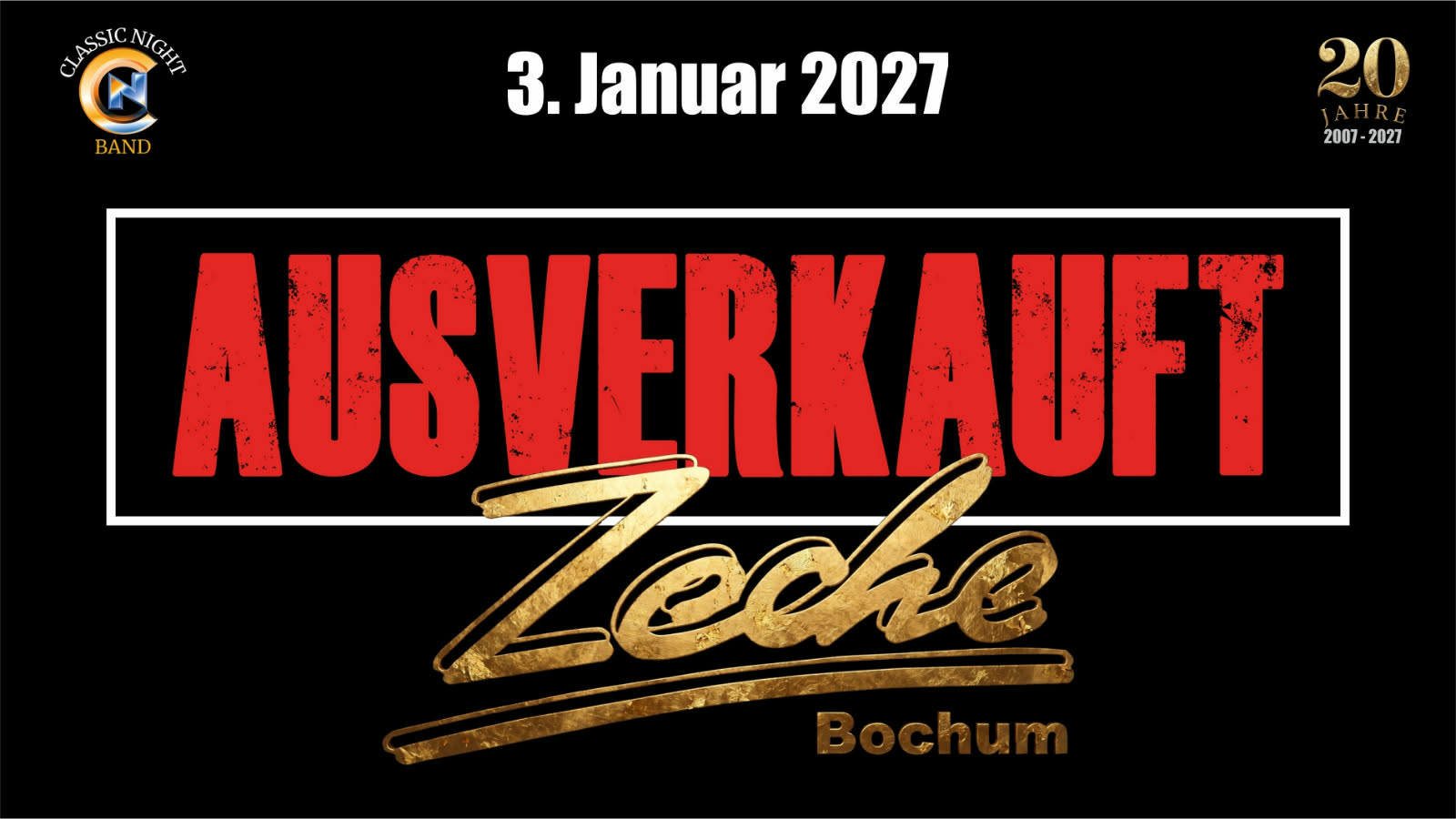 Classic Night Band (ausverkauft)